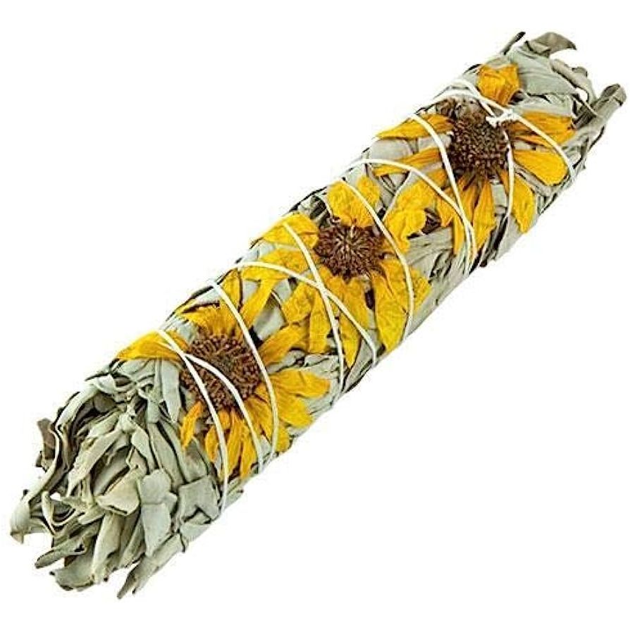 California White Sage Sunflower | Smudge Bundle