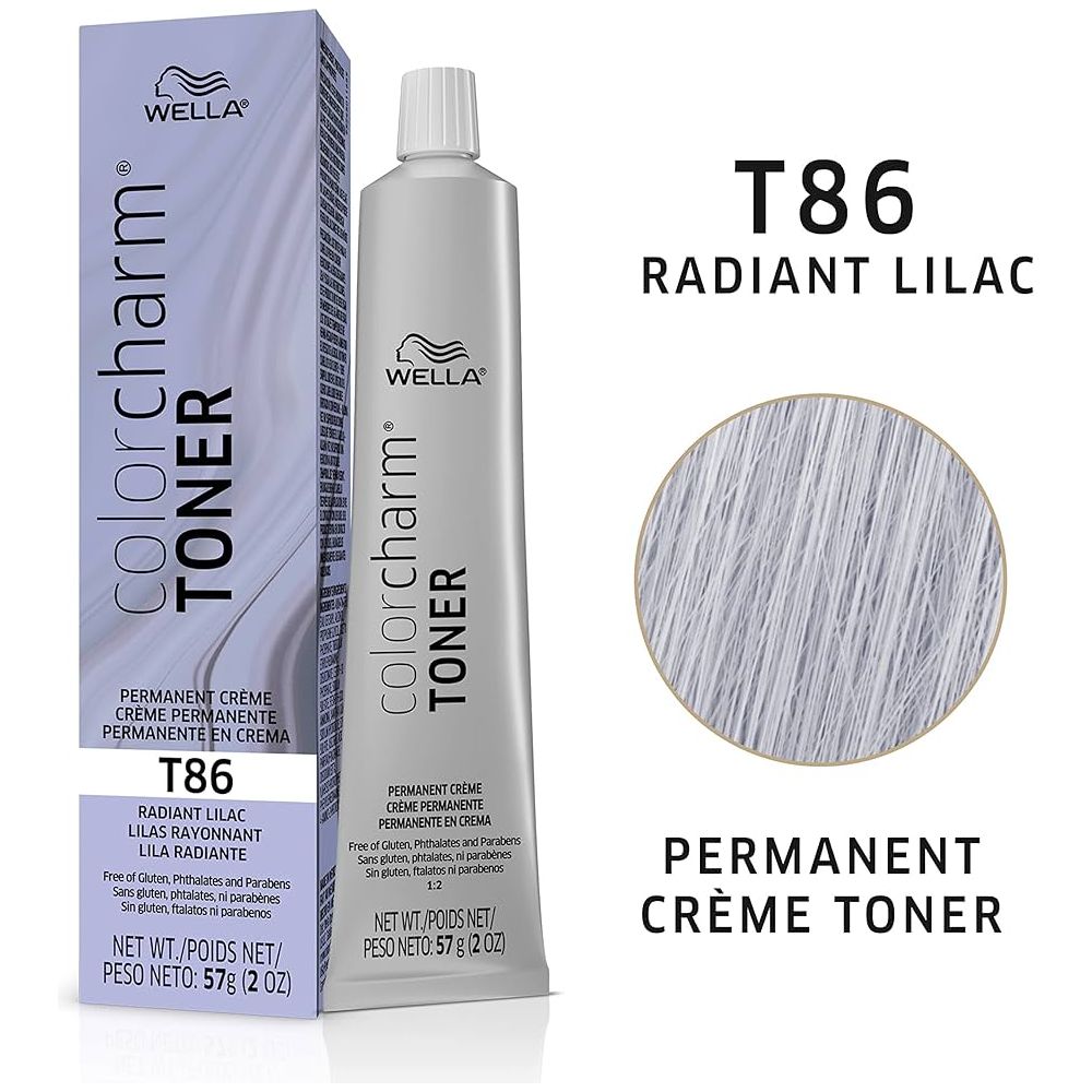 Wella Color Charm Permanent Crème Toner | RADIANT LILAC