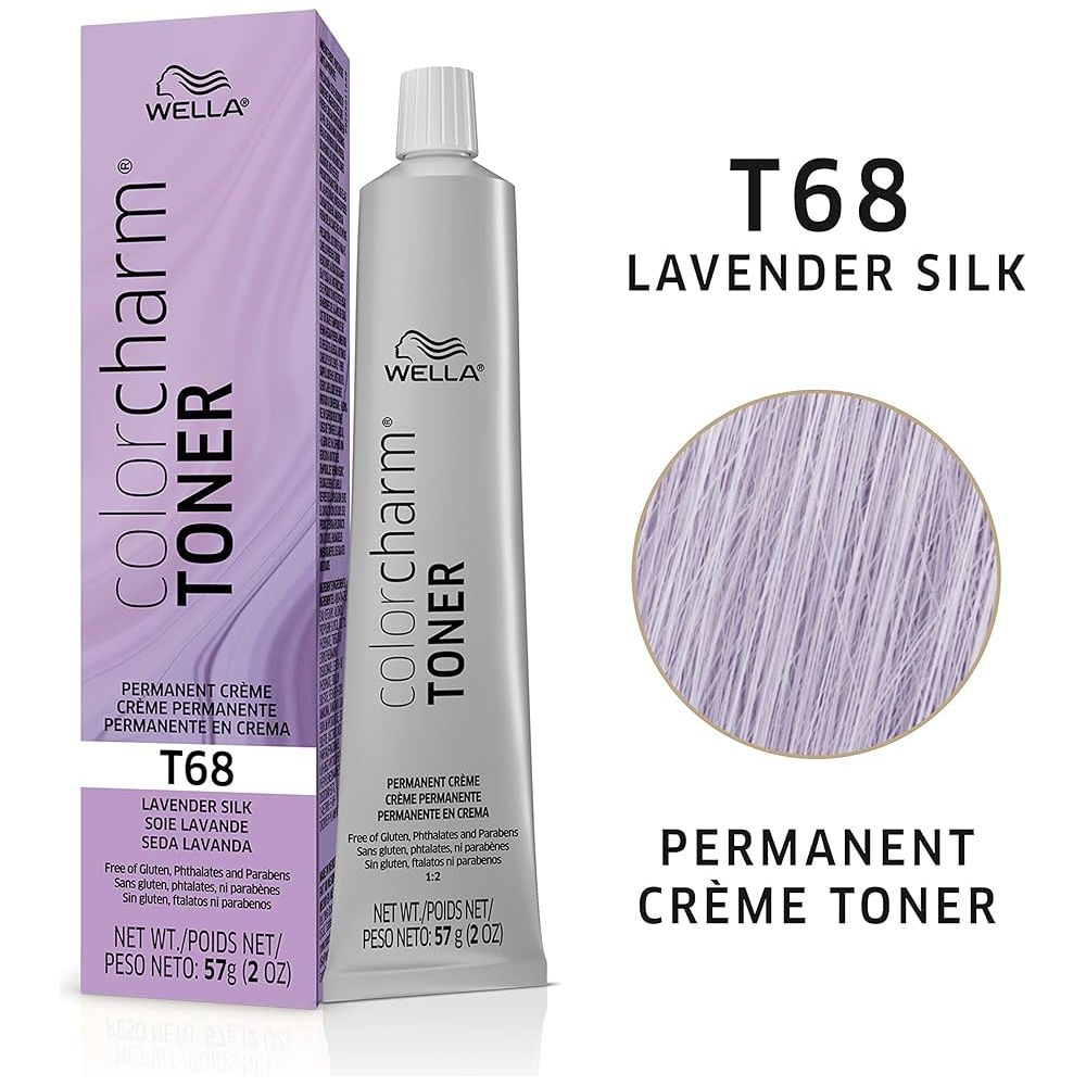 Wella Color Charm Permanent Crème Toner | LAVENDER SILK