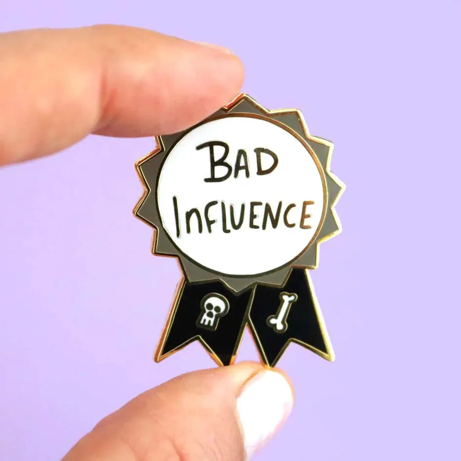 Bad Influence Award Lapel Pin | Jubly Umph