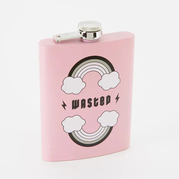 Wasted Light Pink | Hip Flask