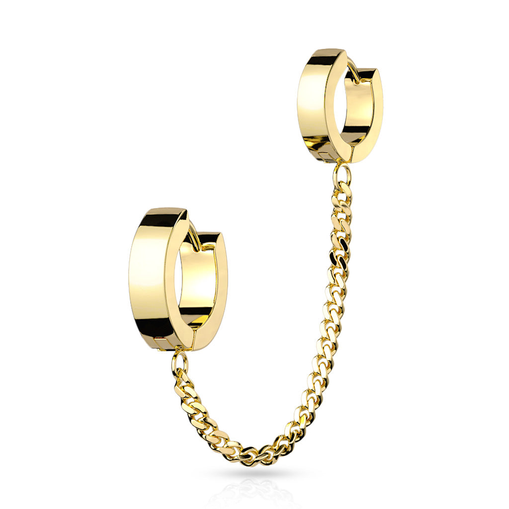 Chain Linked Double Round Cartilage Clicker