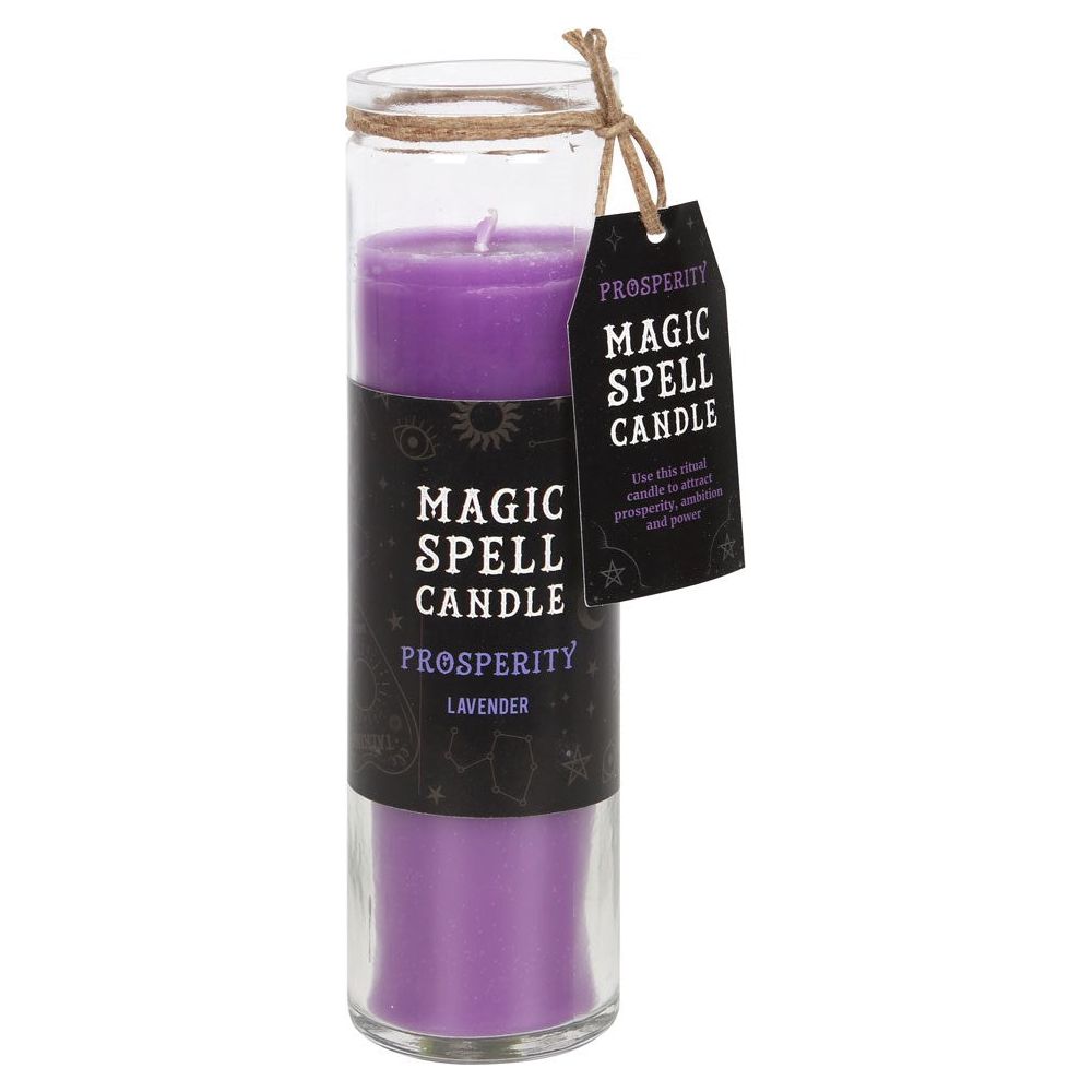 Lavender 'Prosperity' Spell  | Tube Candle