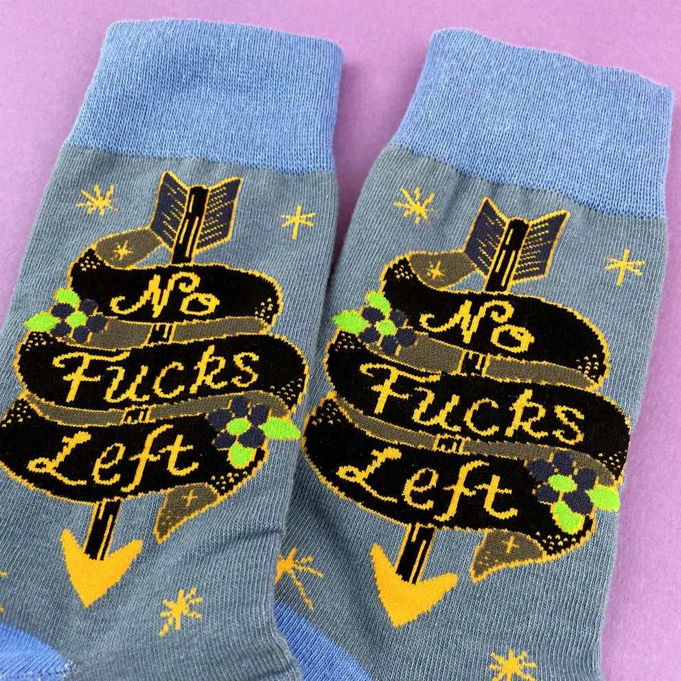 No Fuck's Left Socks | Jubly Umph