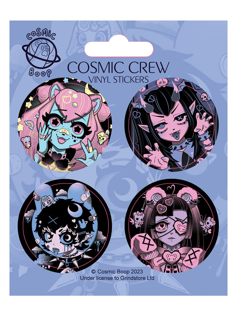 Cosmic Boop Cosmic Crew | Vinyl Sticker Set