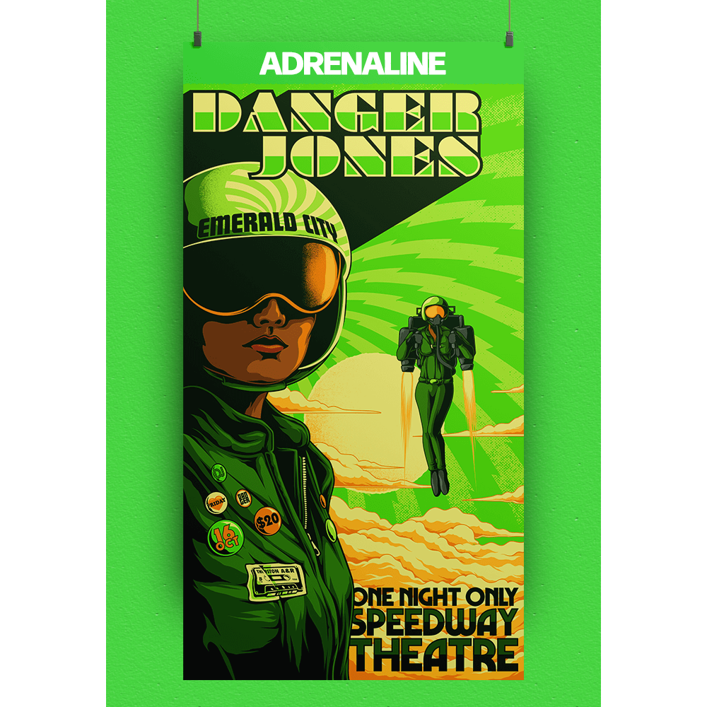 Danger Jones Semi-Permanent Colour | Adrenaline 118ml
