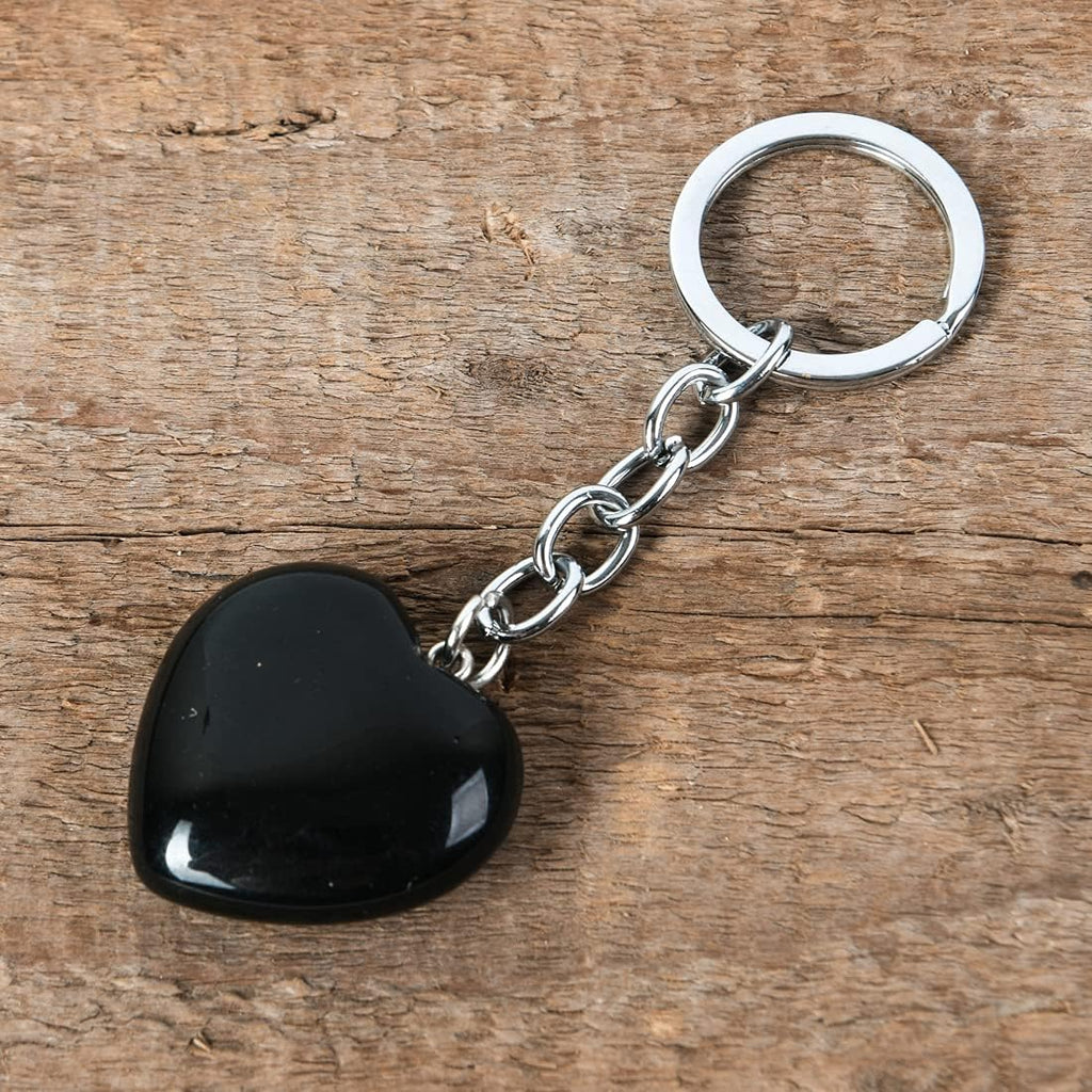 Obsidian Heart | Keychain