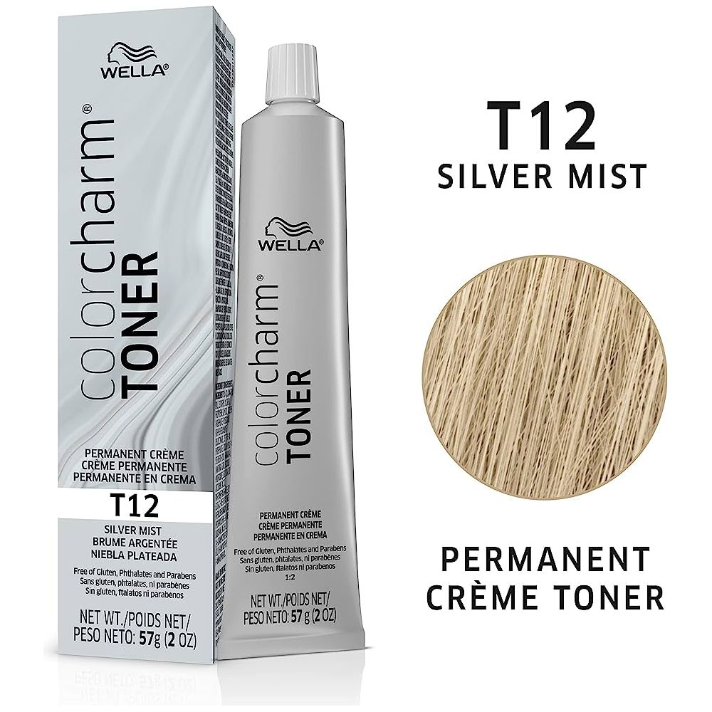 Wella Color Charm Permanent Crème Toner | SILVER MIST