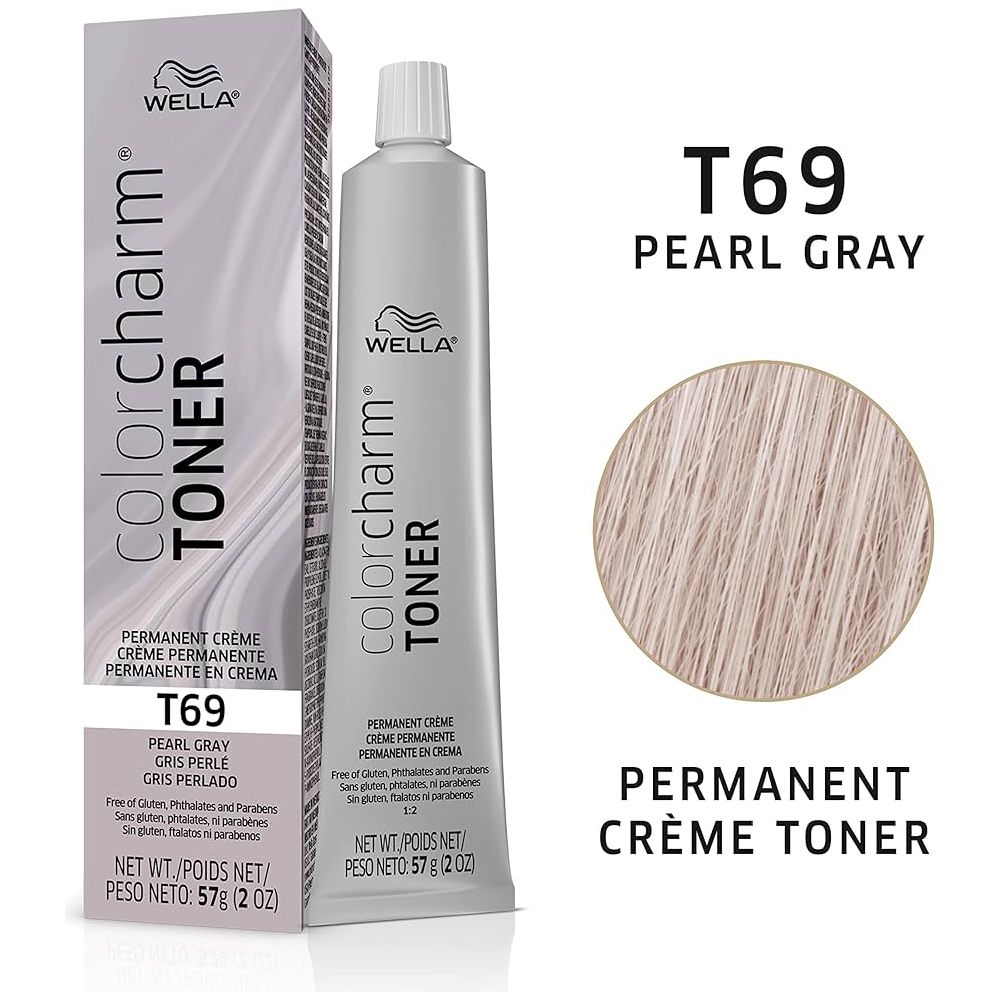 Wella Color Charm Permanent Crème Toner | PEARL GRAY