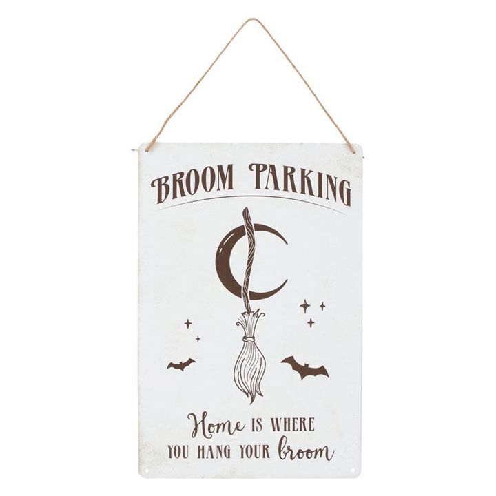 Broom Parking | Metal Sign