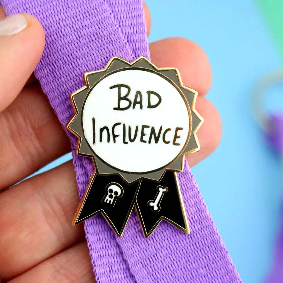 Bad Influence Award Lapel Pin | Jubly Umph