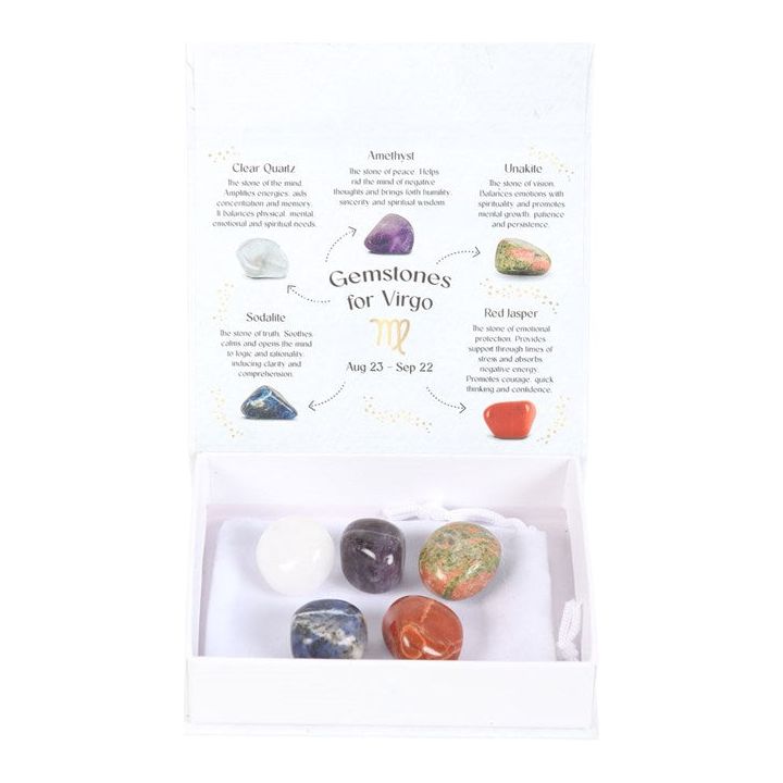 VIRGO CRYSTAL TUMBLESTONE SET