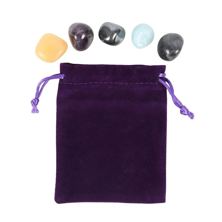 AQUARIUS CRYSTAL TUMBLESTONE SET