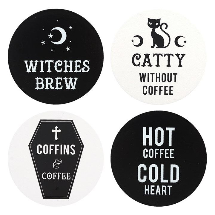 Black Magic Witchy | COASTER {each}