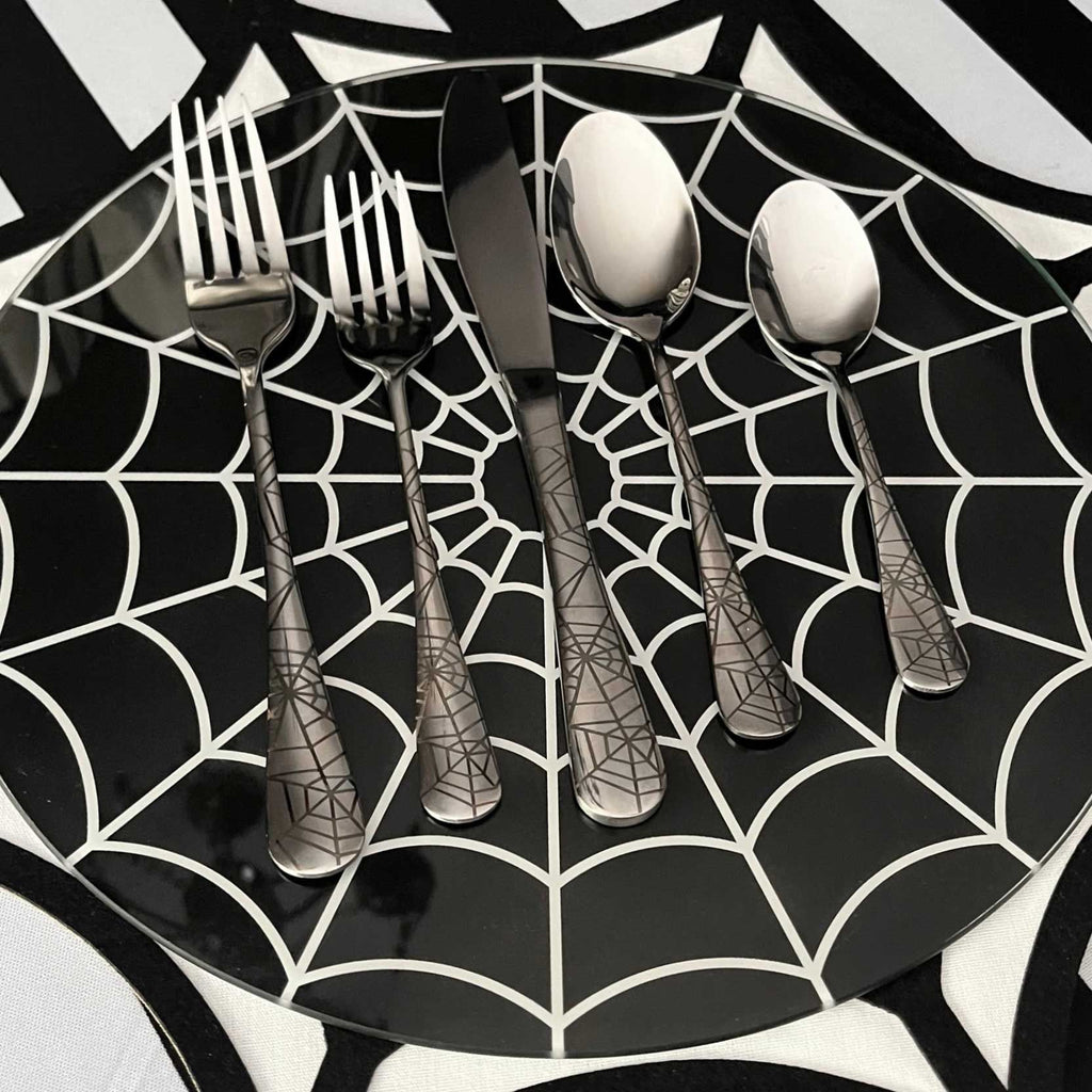 Spiderweb 5 Piece Cutlery Set | Sourpuss