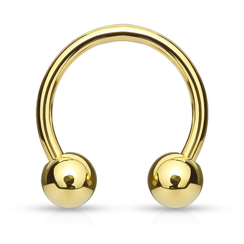 Gold | Circular Barbell