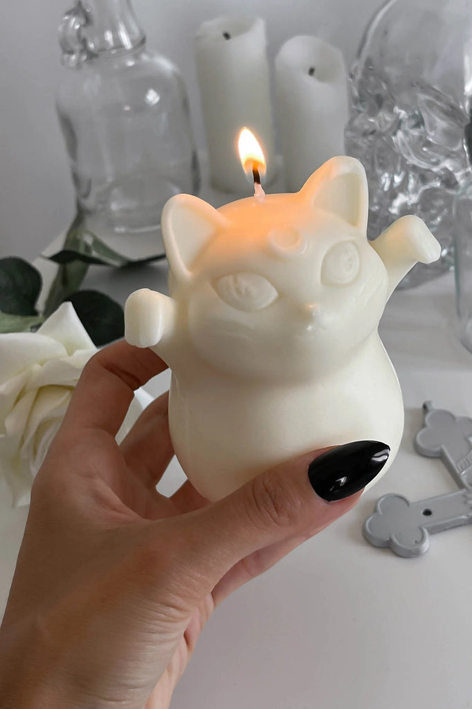 Ghost Kitty Candle | Killstar