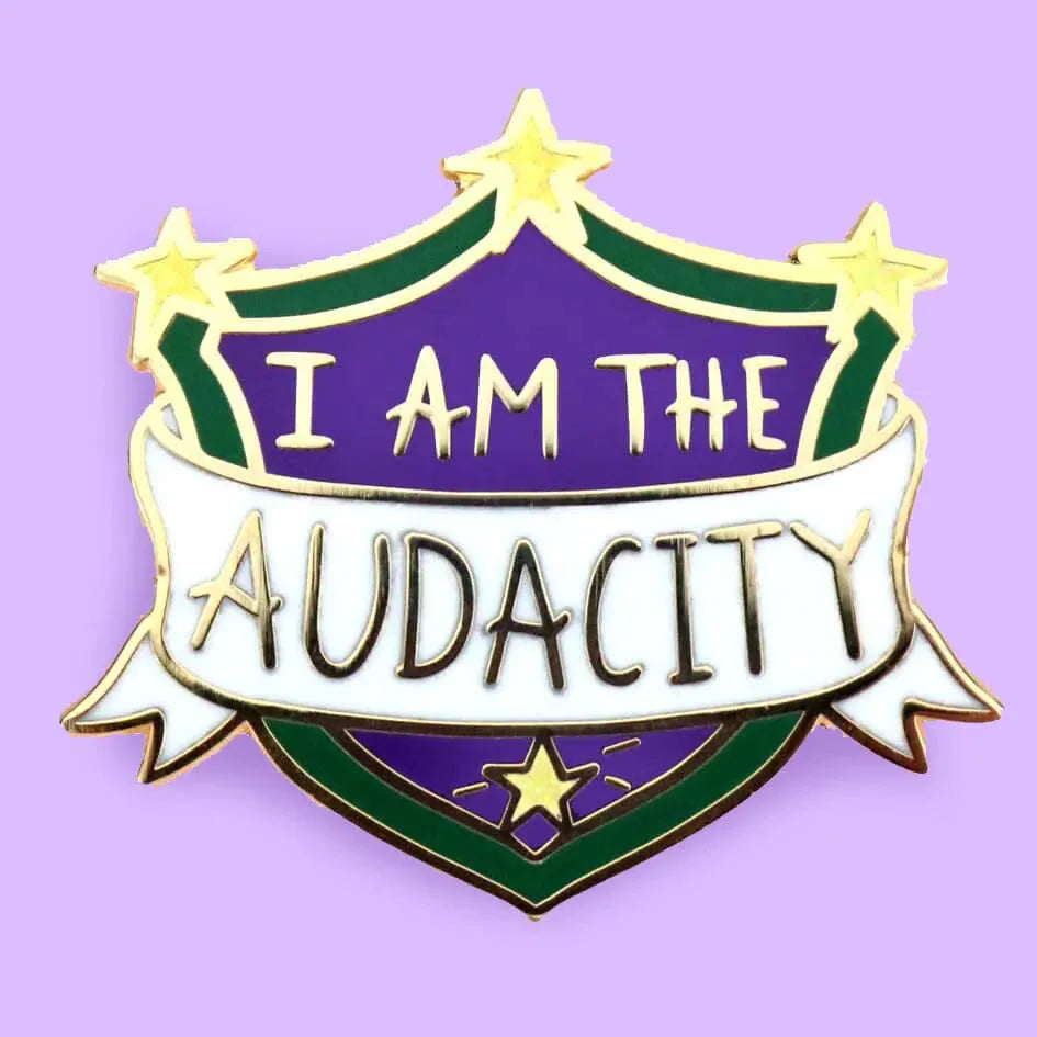 I Am The Audacity Lapel Pin | Jubly Umph