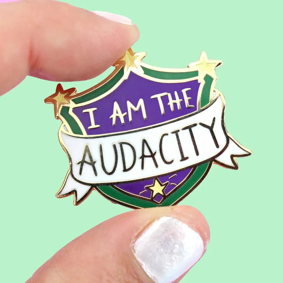 I Am The Audacity Lapel Pin | Jubly Umph