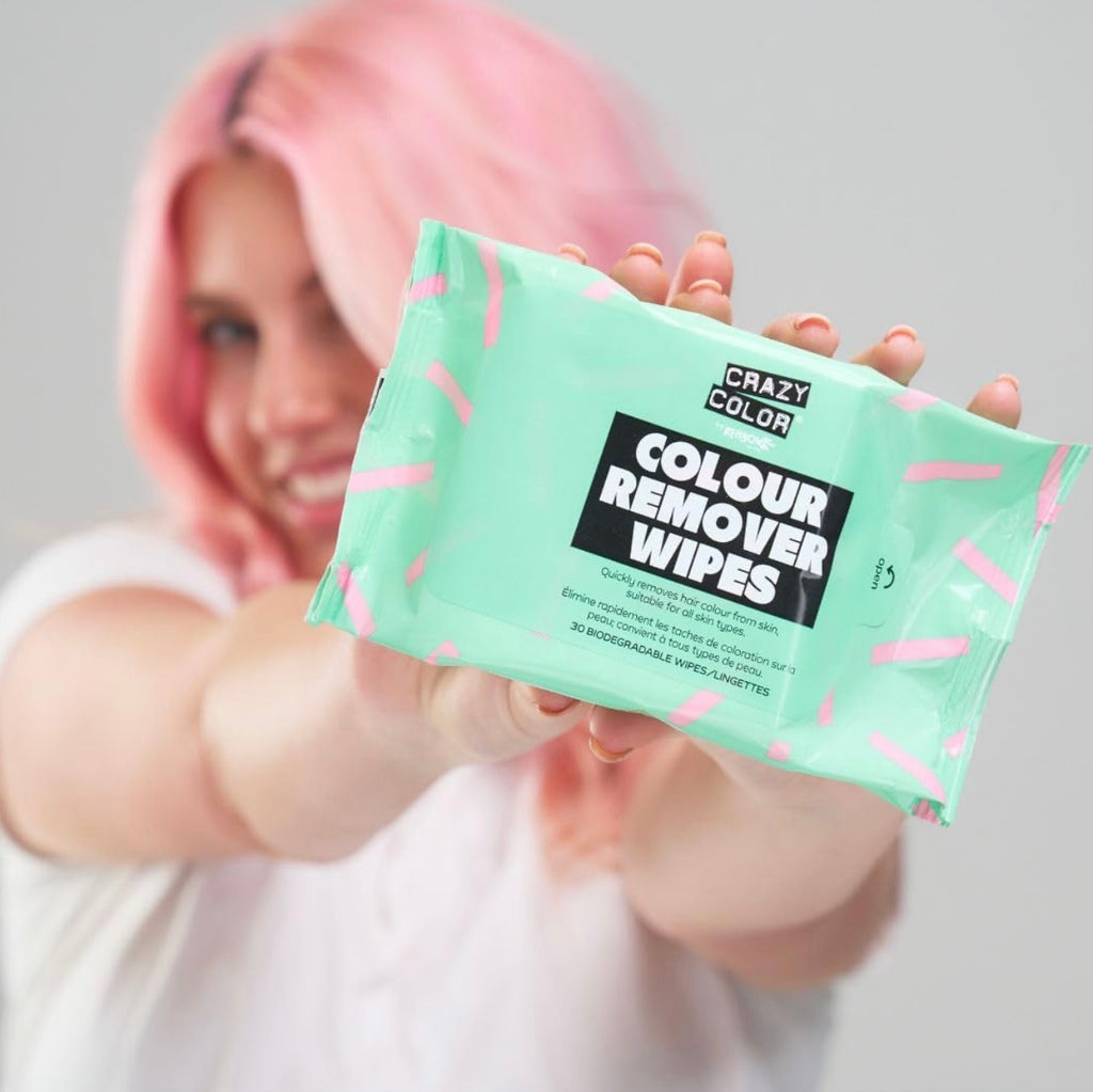 Colour Remover Wipes | Crazy Color {Pkt 30}