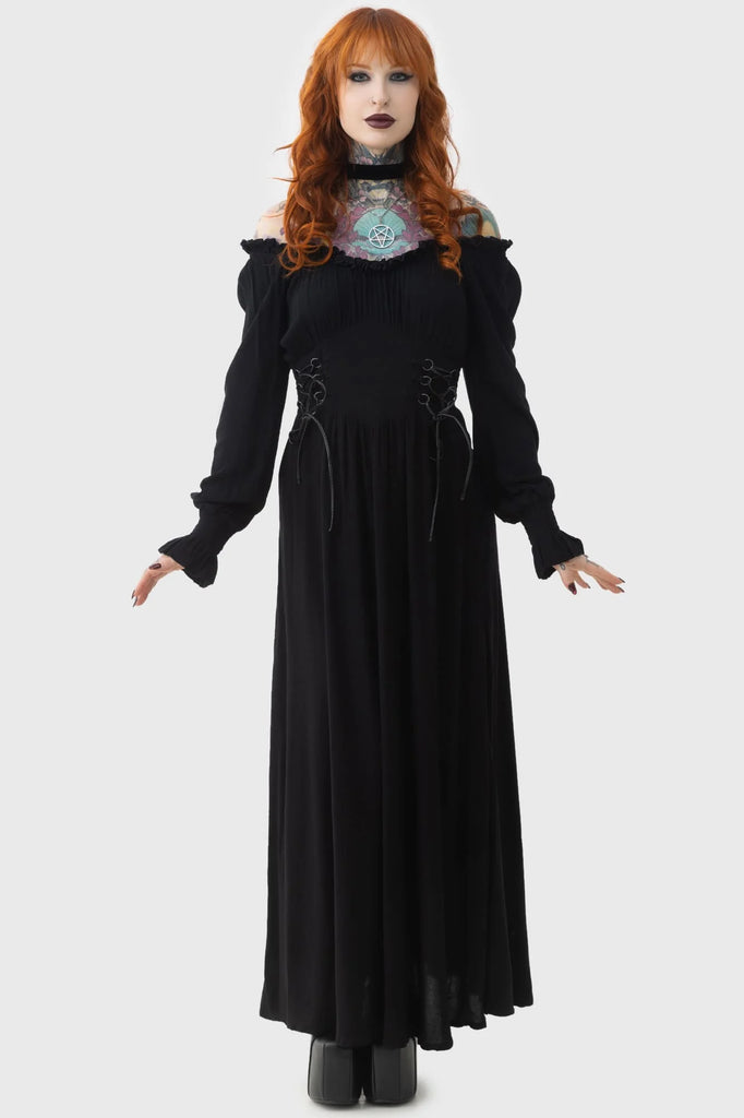 Jocasta Maxi Dress | Killstar {XL}