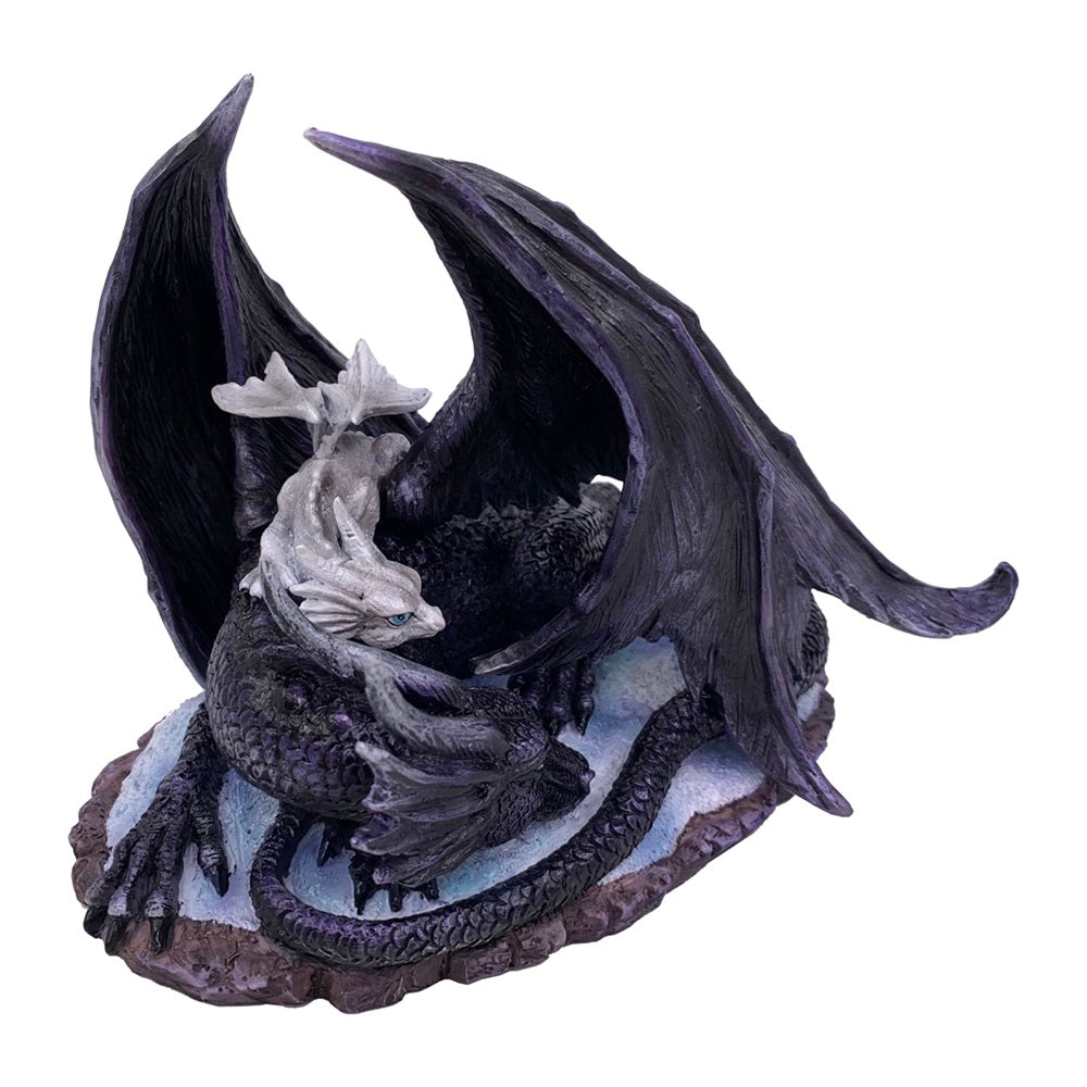 Dragon Resting With Baby | Statue