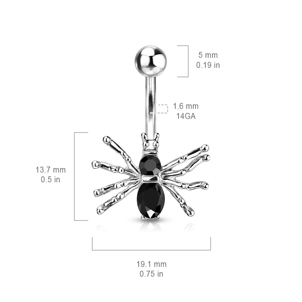 Spider Cz | Navel Bar