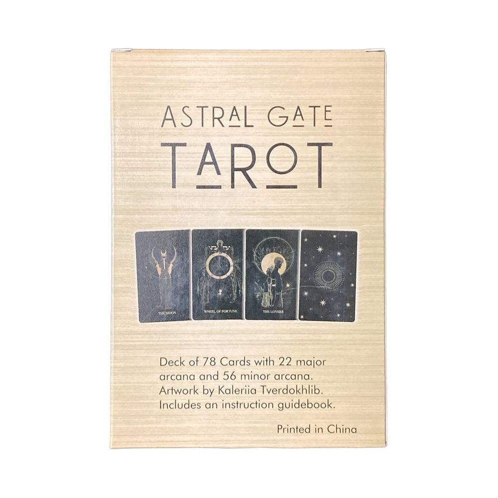 Astral Gate Tarot Deck | The Sun + Guidebook