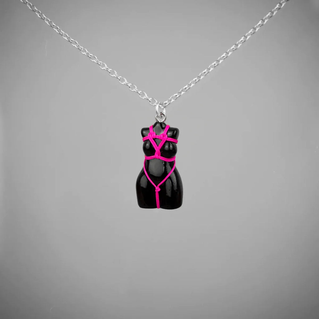 Pink Shibari | Necklace