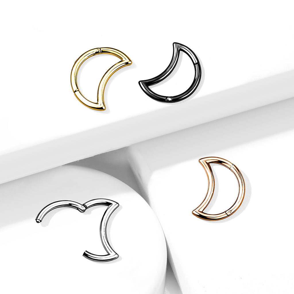 Crescent | Hinged Hoop