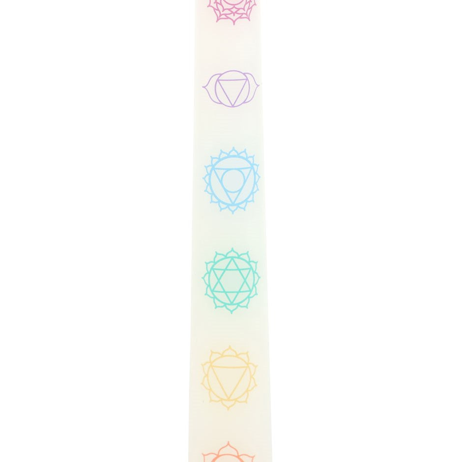 Set of 3 White Chakra | Taper Dinner Candles