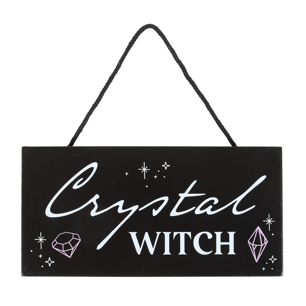 Crystal Witch | Hanging Sign