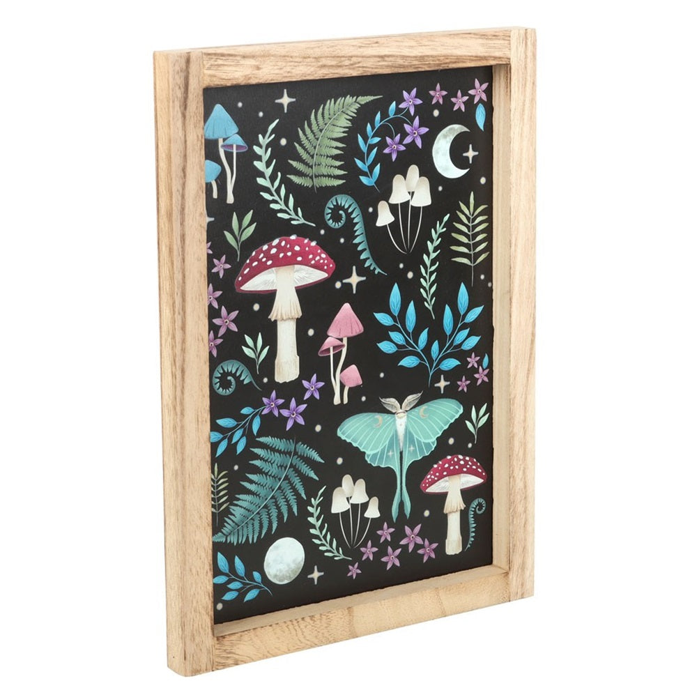 Dark Forest Print Wooden | Framed Wall Art