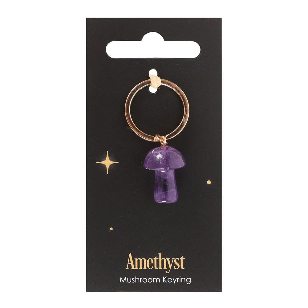 Amethyst Mushroom | Keyring