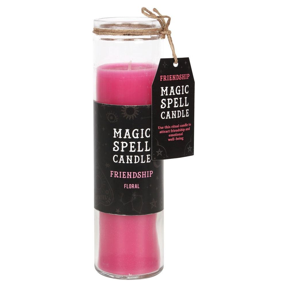 Floral 'Friendship' Spell | Tube Candle