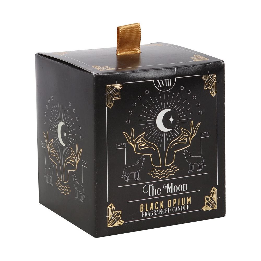 The Moon Black Opium | TAROT CANDLE