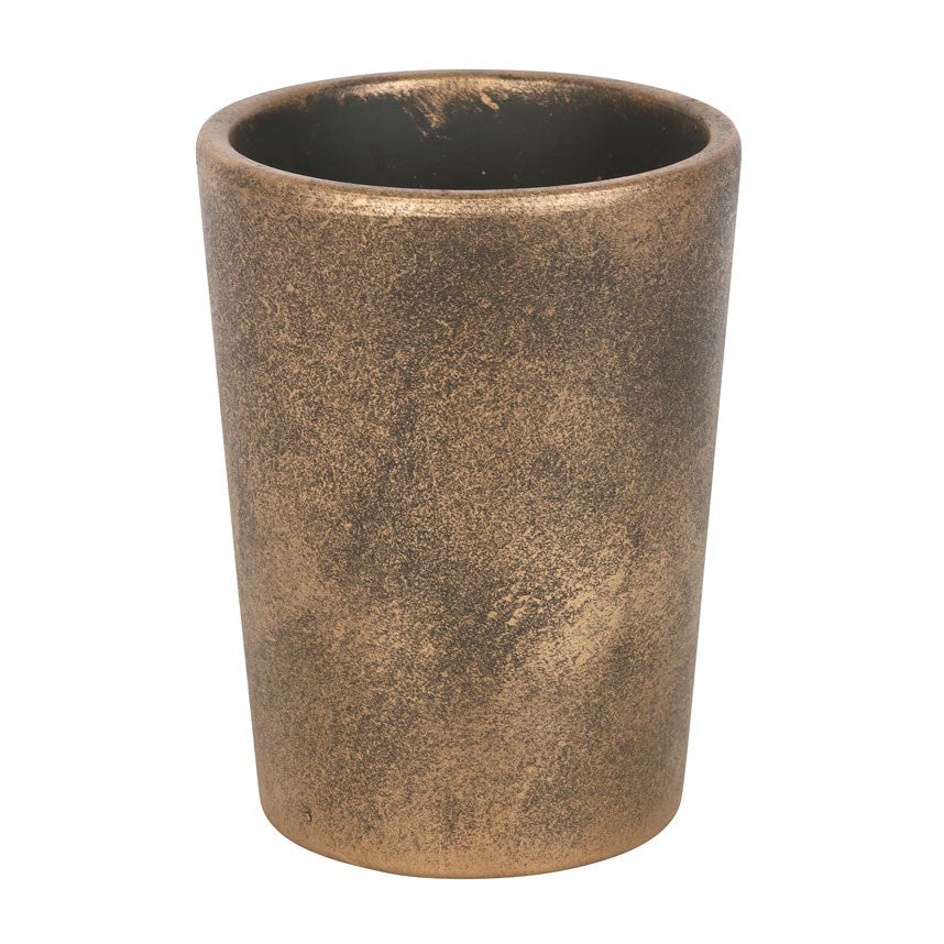 Moon Shadows Bronze Terracotta Plant Pot | Lisa Parker