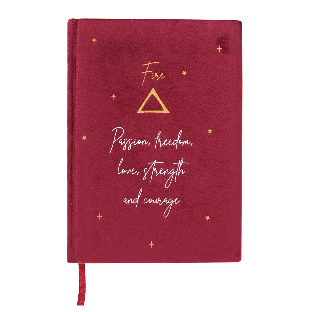 Fire Element Velvet | A5 Notebook