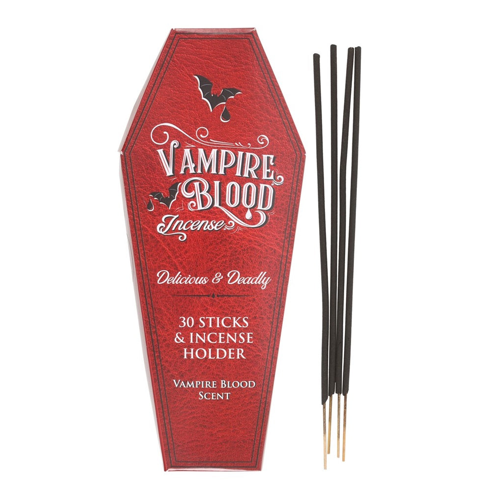 🩸 NEW🩸 Vampire Blood Incense Sticks | Coffin Holder