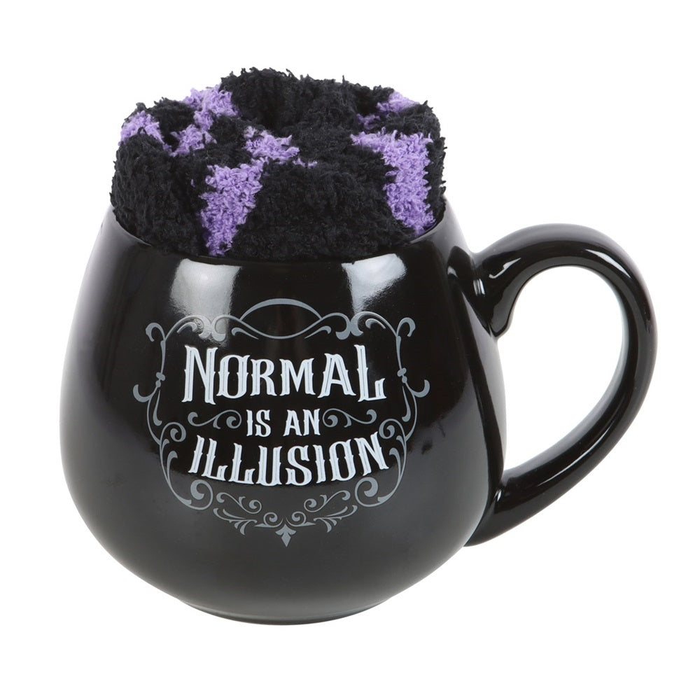 Normal is an Illusion | Mug + Sock Set