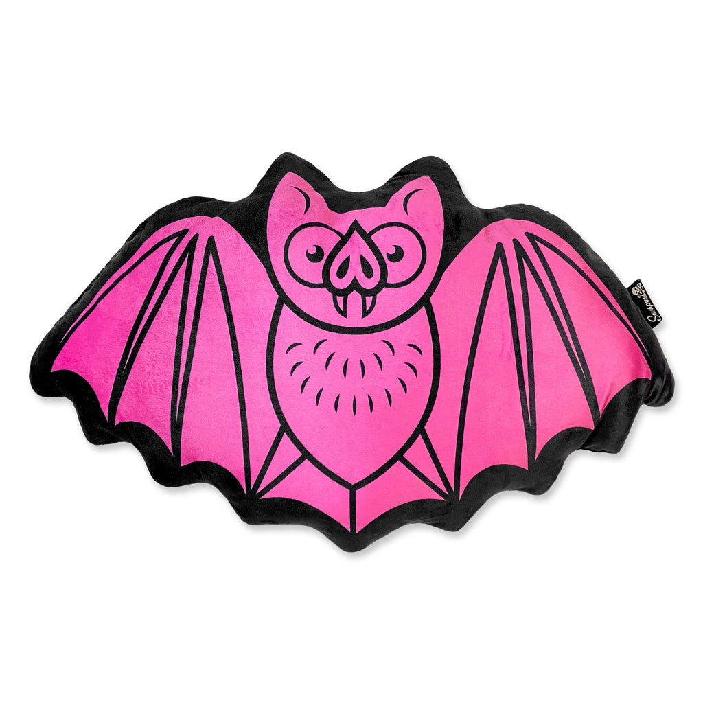 Batty Pillow | Sourpuss {Pink}