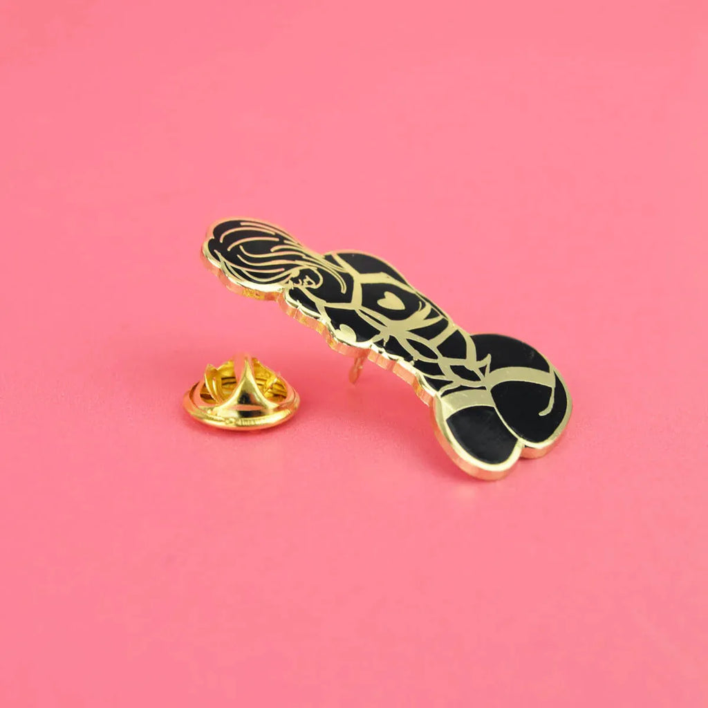 Shibari Gold | Enamel Pin