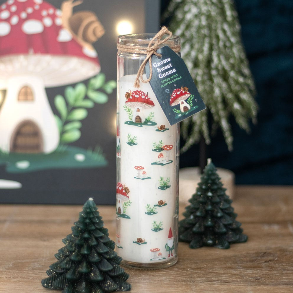 Gnome Sweet Gnome | Tube Candle {Spiced Apple}