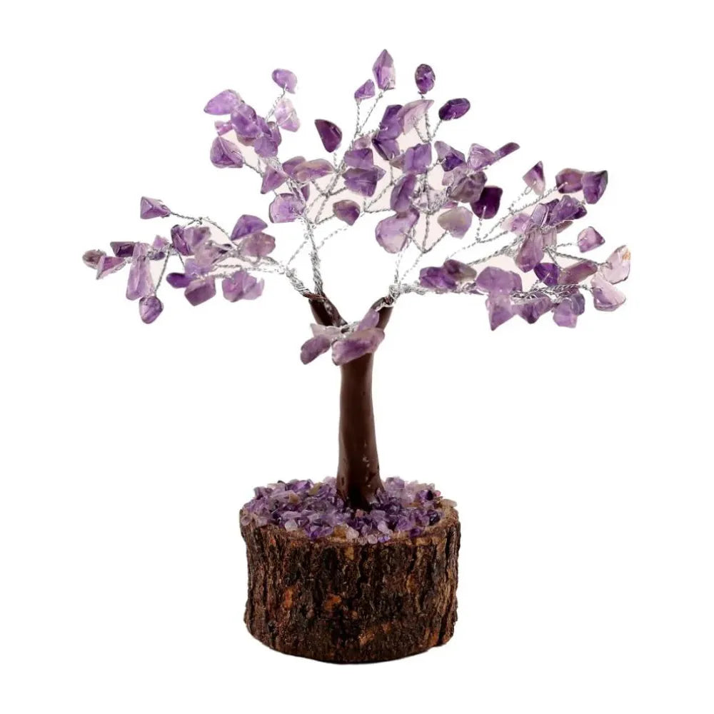 Amethyst Crystal Tree | Neem Base 19cm