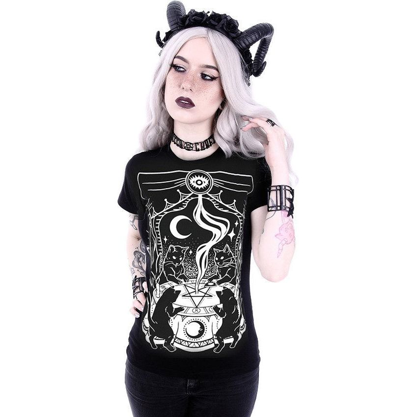 Cat Sabbath Tee | Restyle {M}