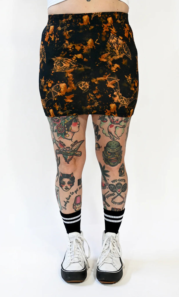 Bleach Bats Mini Skirt | Sourpuss {L}