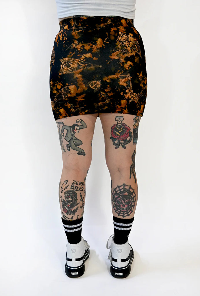 Bleach Bats Mini Skirt | Sourpuss {L}