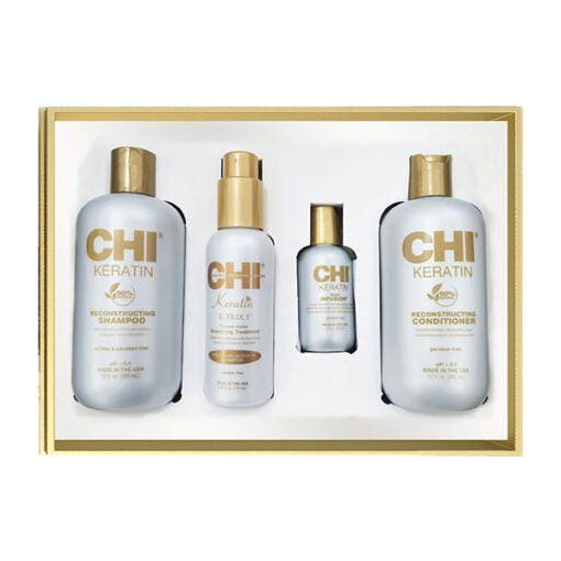 Chi | Keratin Rebuild, Revive & Protect Gift Pack