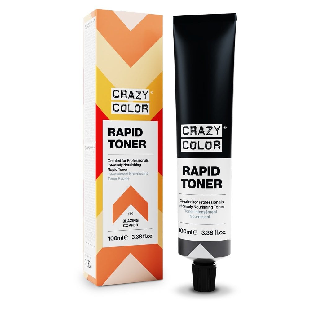 Crazy Color Rapid Toner | Blazing Copper 100ml