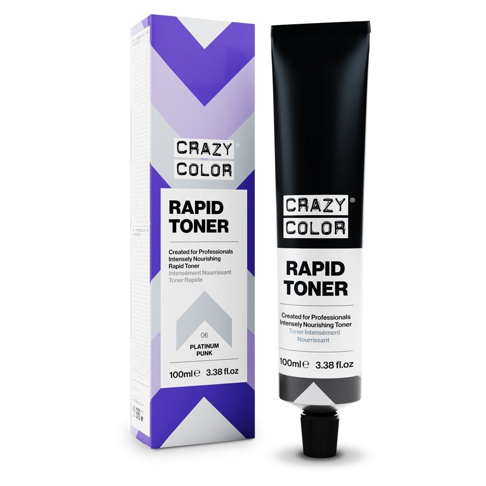 Crazy Color Rapid Toner | Platinum Punk 100ml